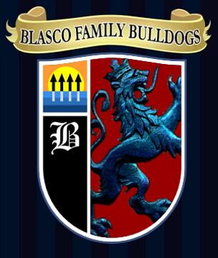 BLASCO FAMILY BULLDOGS... DEUS CUSTODI NOS/GOD PROTECT US... DOMINE DIRIGE NOS/LORD GUIDE US... ESTO PERPETUA/LET IT BE PERPETUAL... SOLA GRATIA/BY GRACE ALONE
